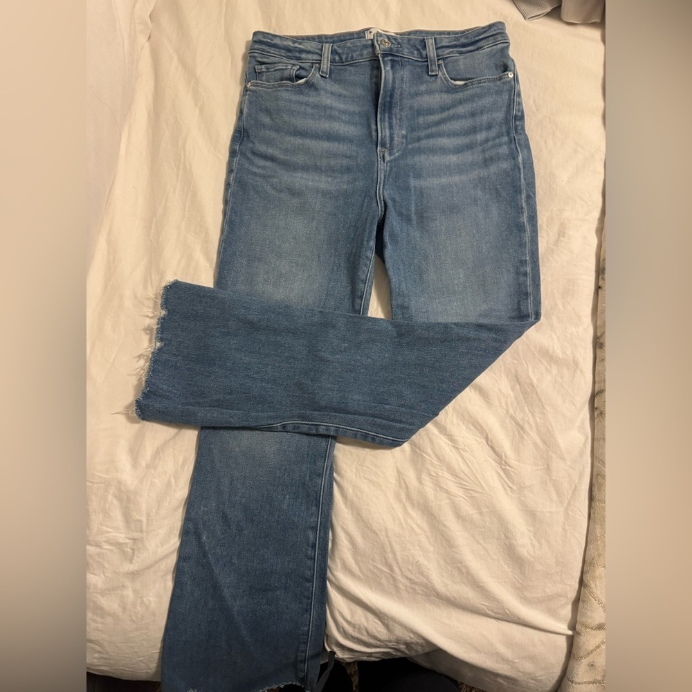 Paige Flare Jeans - Picture 2 of 5